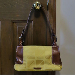 NINE & CO by Nine West Yellow Handbag Purse